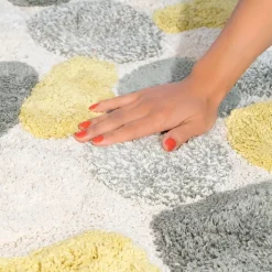 Chesapeake Pebbles Cotton Non-Skid 20''x32'' Bath Rug - Set of 2