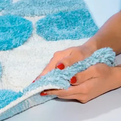 Chesapeake Pebbles Cotton Non-Skid 20''x32'' Bath Rug - Set of 2