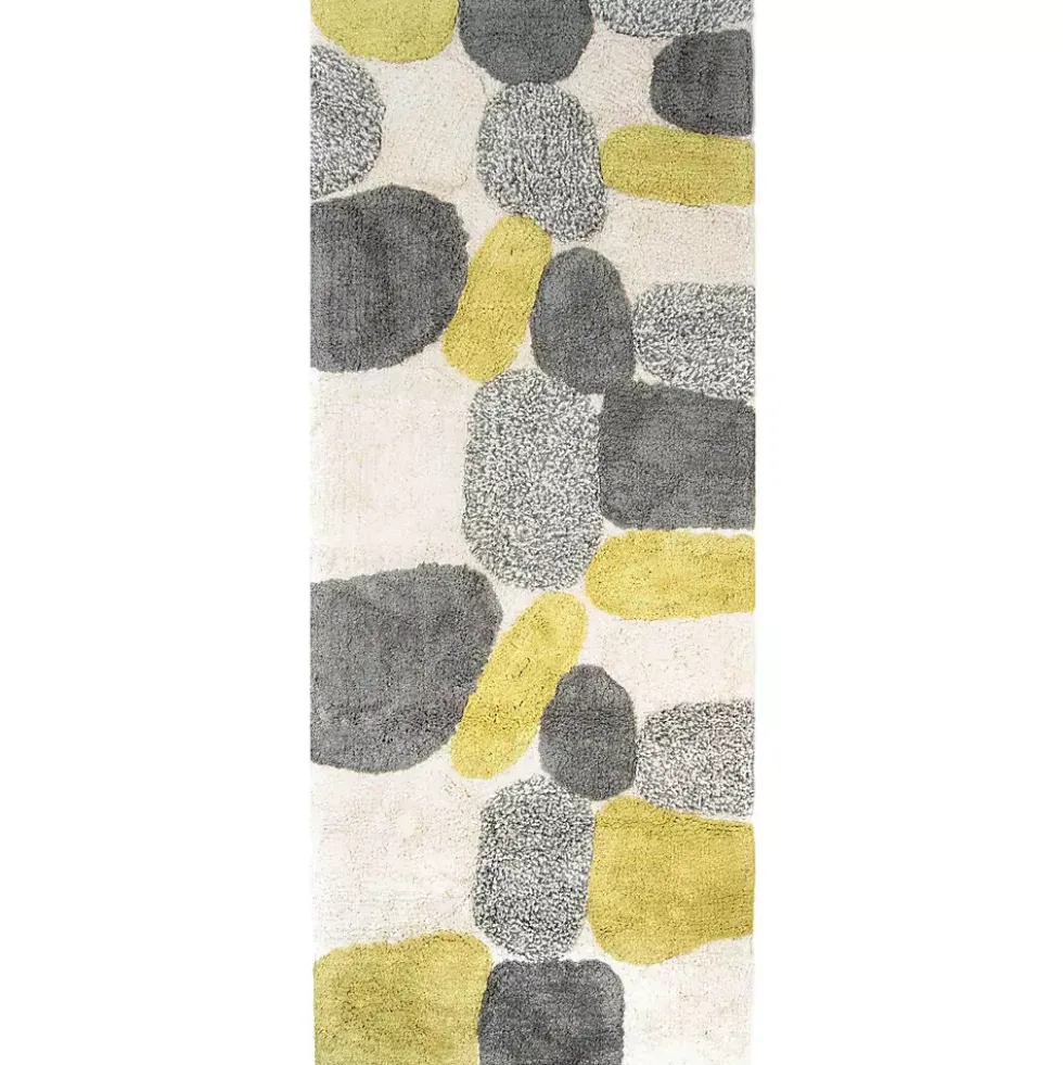Chesapeake Pebbles Cotton Non-Skid 24''x60'' Bath Runner