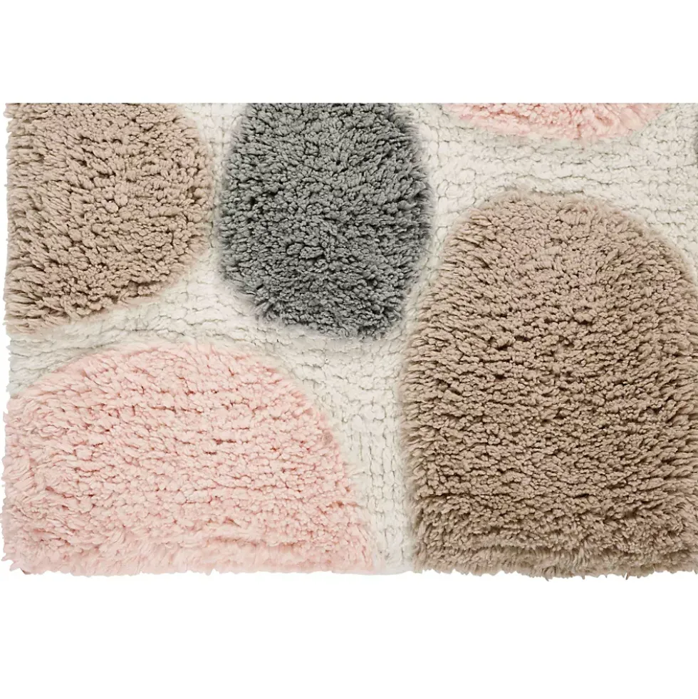 Chesapeake Pebbles Cotton Non-Skid 24''x60'' Bath Runner
