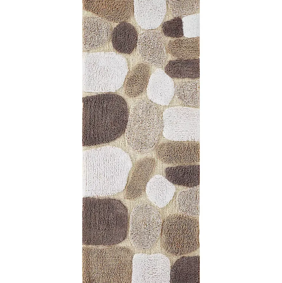 Chesapeake Pebbles Cotton Non-Skid 24''x60'' Bath Runner