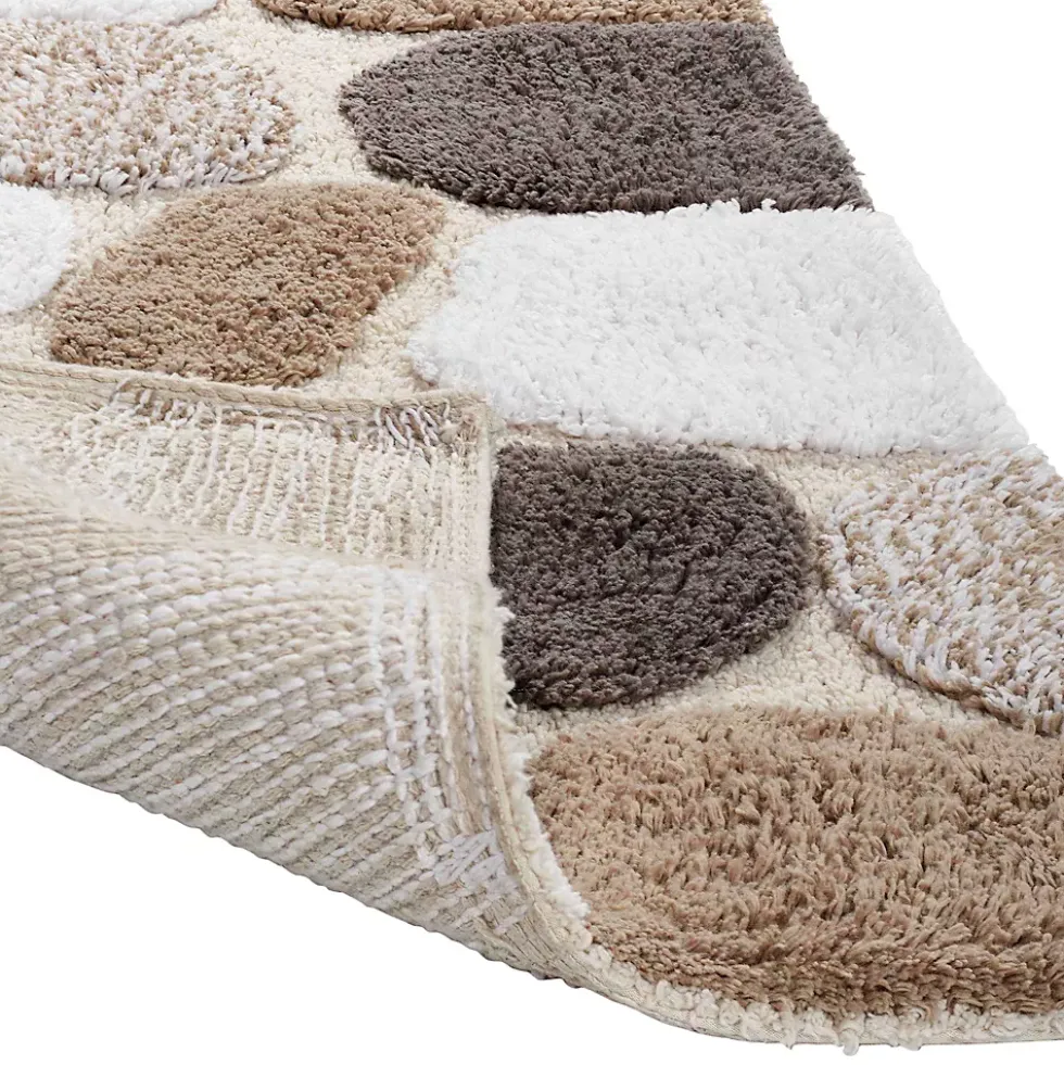 Chesapeake Pebbles Cotton Non-Skid 24''x60'' Bath Runner