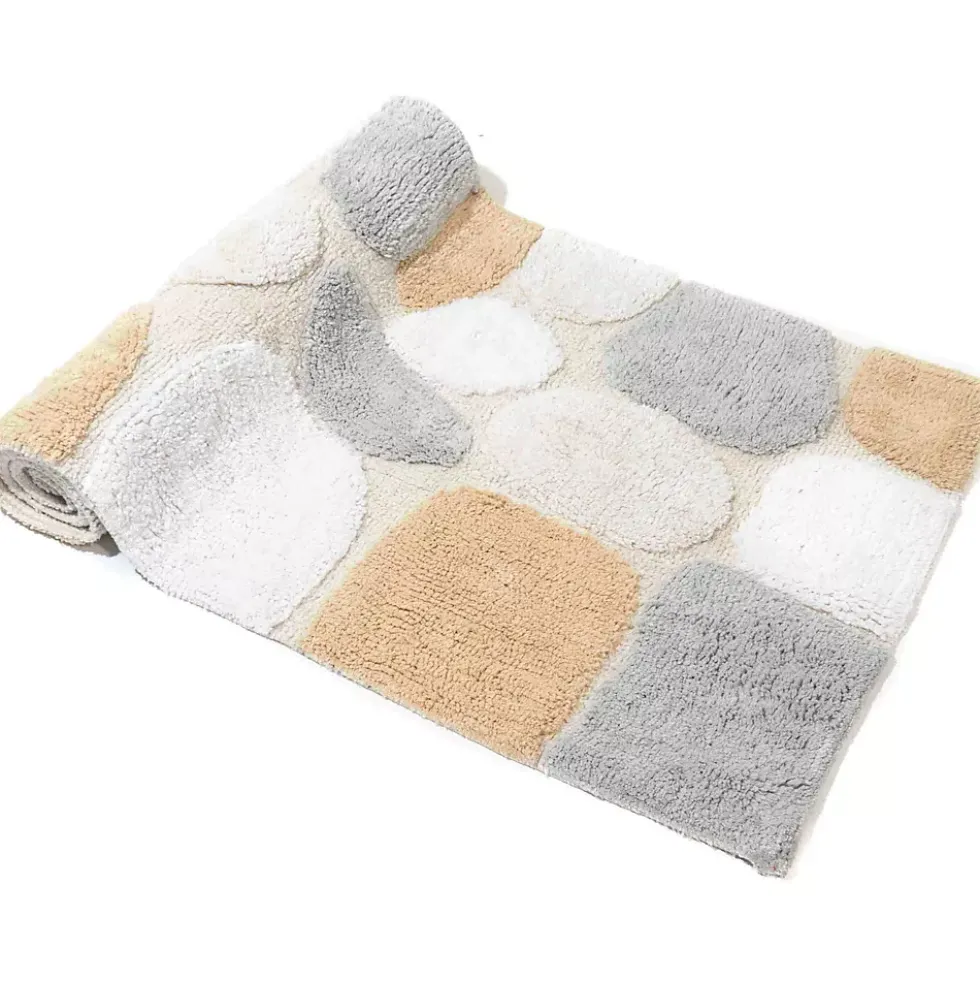 Chesapeake Pebbles Cotton Non-Skid 24''x60'' Bath Runner