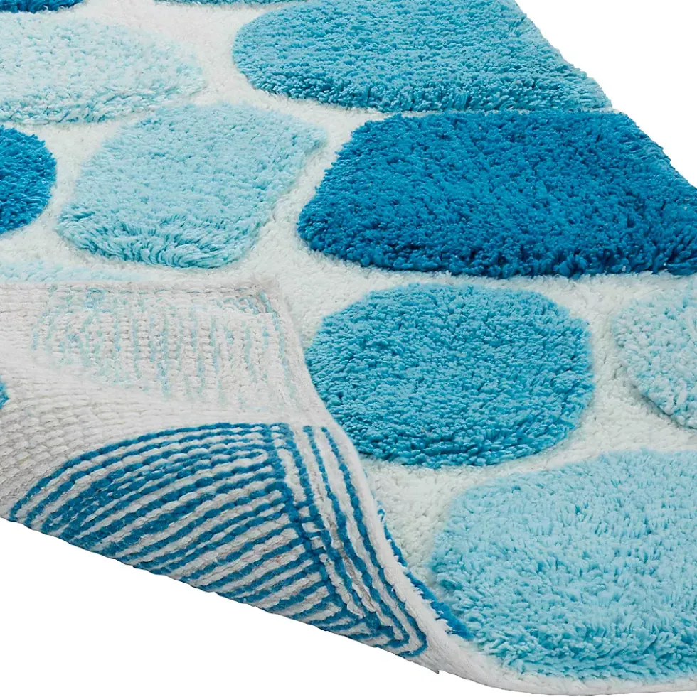 Chesapeake Pebbles Cotton Non-Skid 24''x60'' Bath Runner