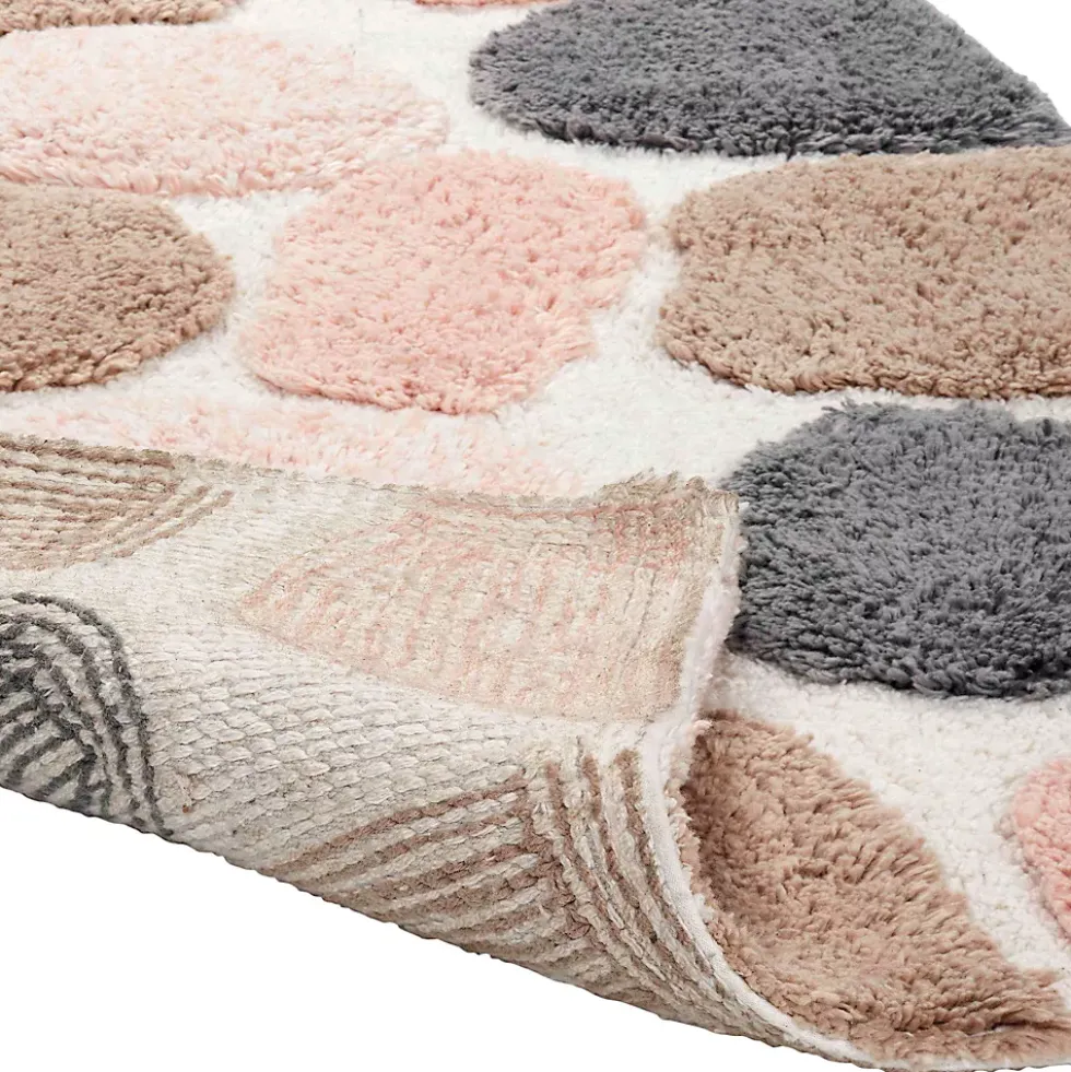 Chesapeake Pebbles Cotton Non-Skid 24''x60'' Bath Runner
