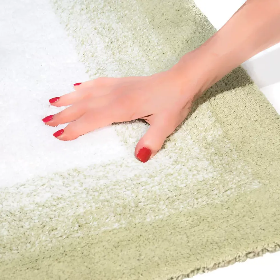 Chesapeake Whitney Ombre 2 Piece Reversible Cotton Bath Rug Set