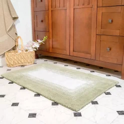 Chesapeake Whitney Ombre 2 Piece Reversible Cotton Bath Rug Set