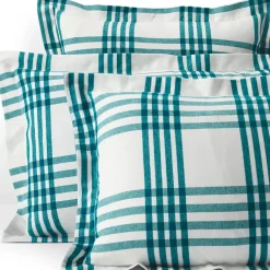 Comfy Super Soft Cotton Flannel Plaid Pillow Sham - 5oz
