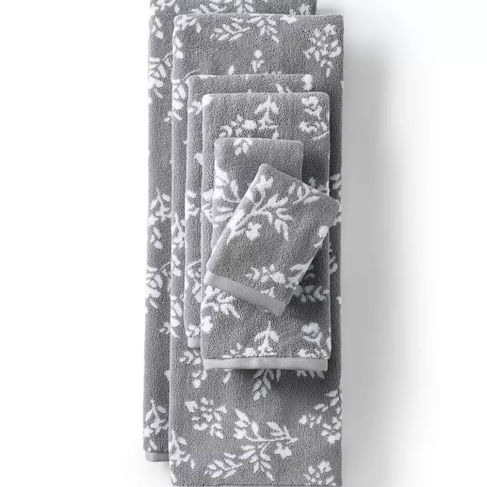 Cotton Jacquard 6-Piece Bath Towel Set