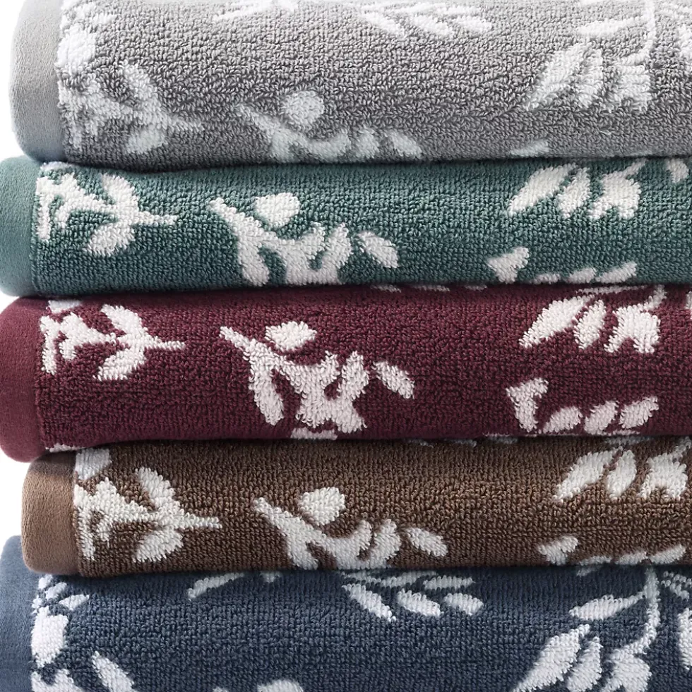 Cotton Jacquard 6-Piece Bath Towel Set