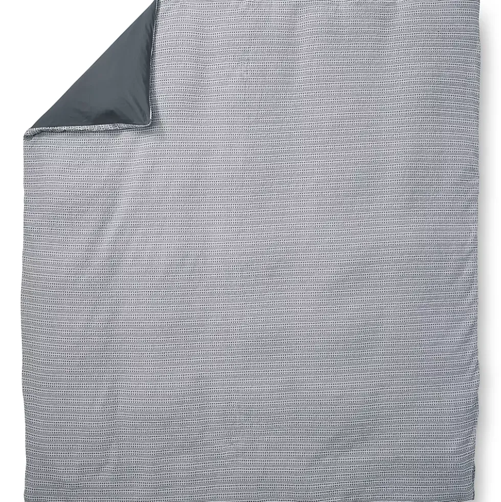 Cotton Matelasse Textured Stripe Duvet Bed Cover