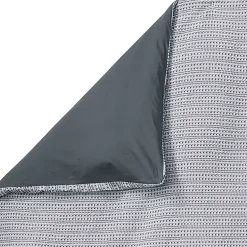 Cotton Matelasse Textured Stripe Duvet Bed Cover