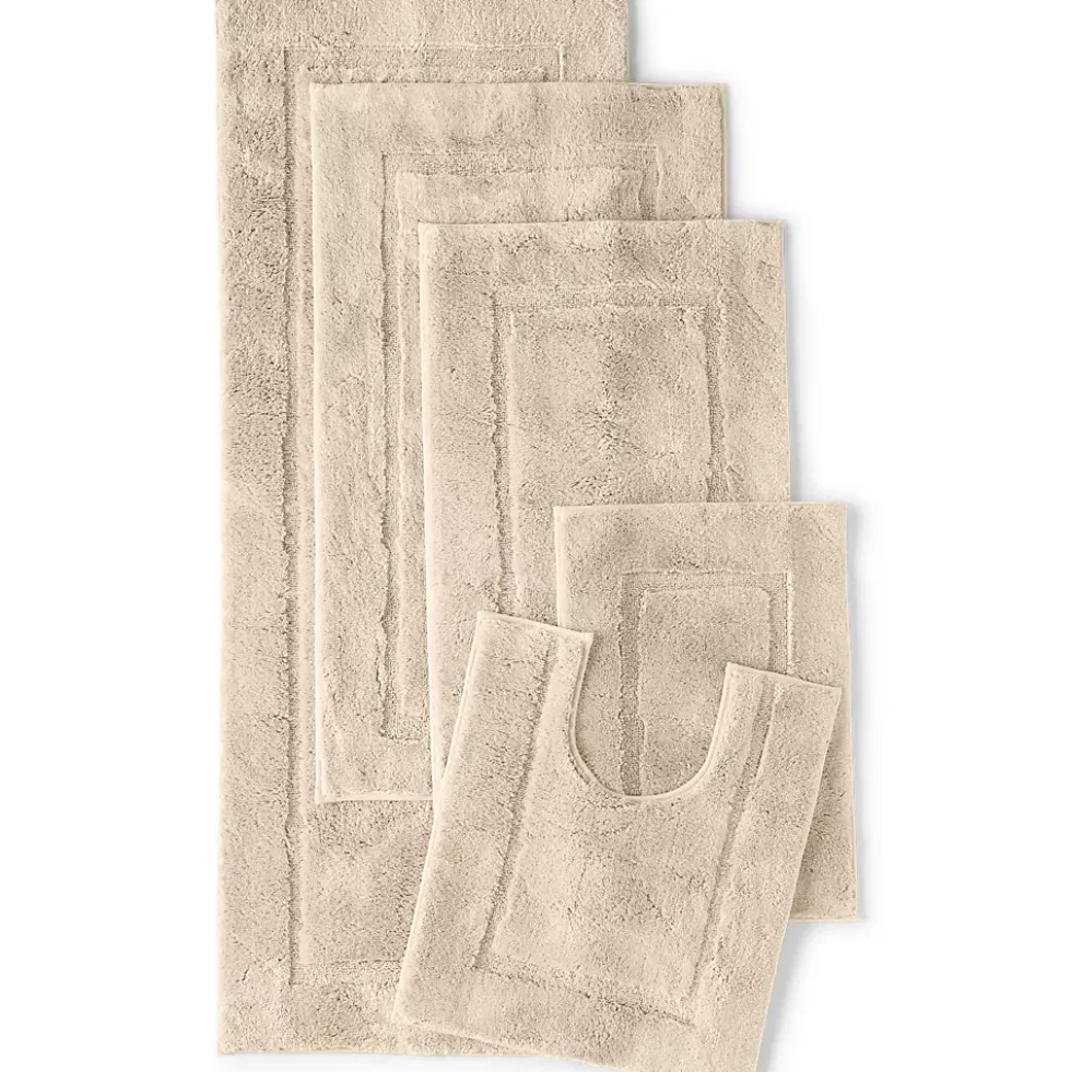 Cotton Non-skid Small Bath Rug 16x23