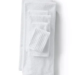 Cotton Waffle Towel 6-Piece Set