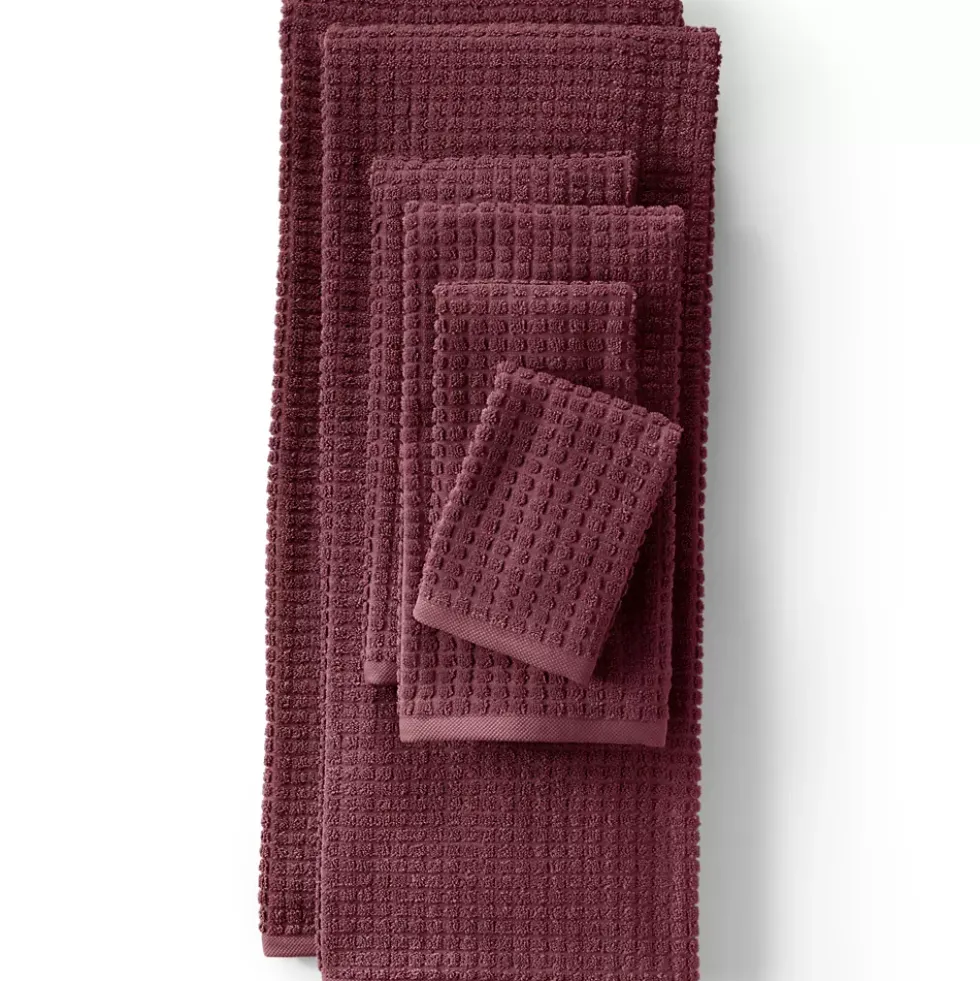 Cotton Waffle Towel 6-Piece Set