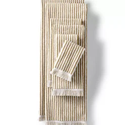 Cotton Yarn-dyed Stripe Bath Towel