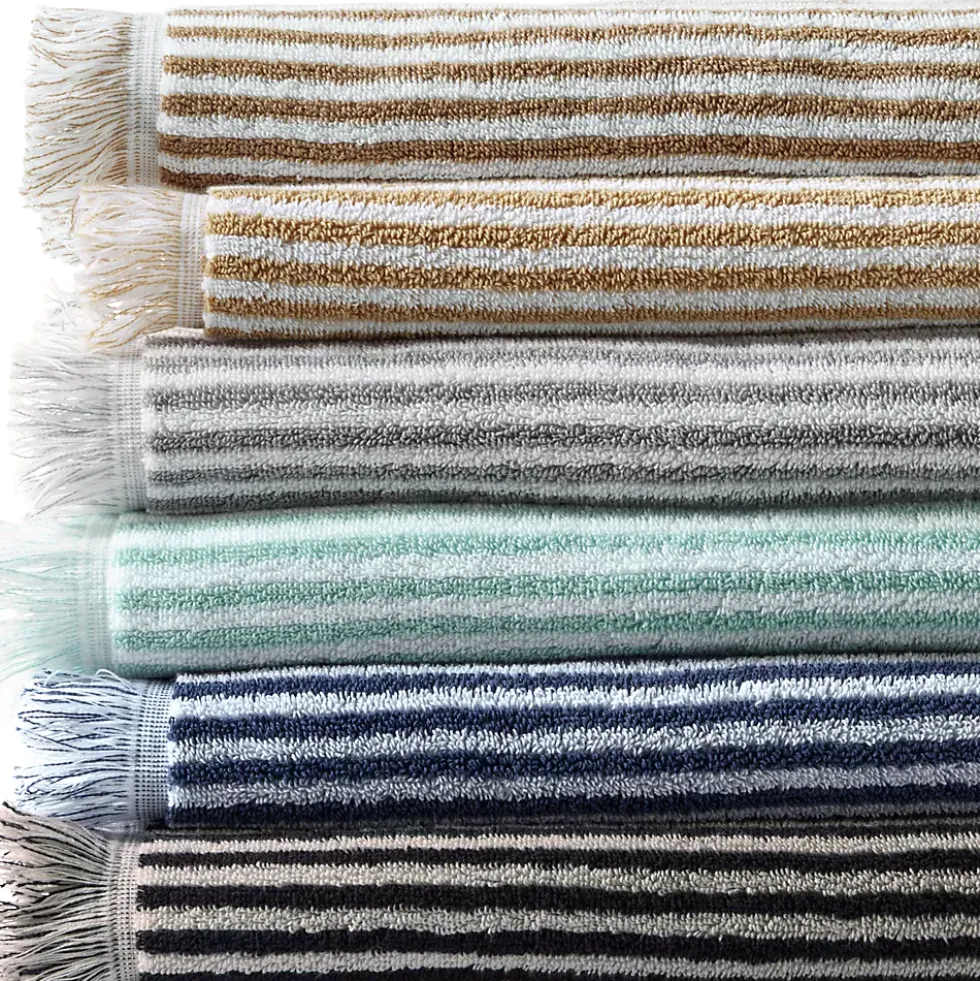 Cotton Yarn-dyed Stripe Bath Towel