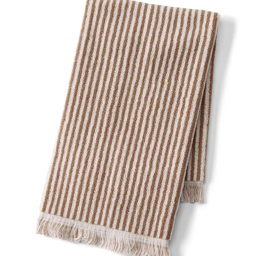Cotton Yarn-dyed Stripe 6-Piece Bath Towel Set