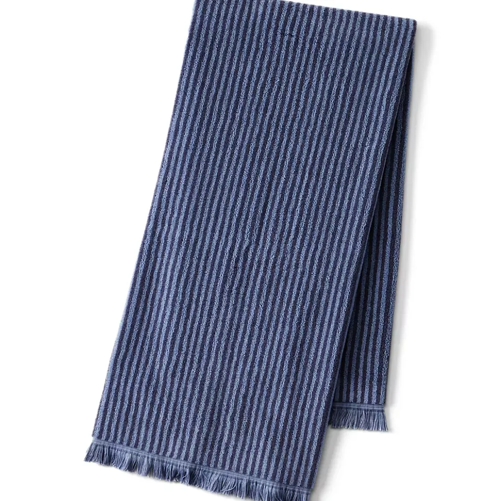 Cotton Yarn-dyed Stripe 6-Piece Bath Towel Set