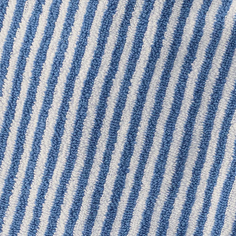 Cotton Yarn-dyed Stripe 6-Piece Bath Towel Set