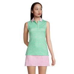 Draper James x Lands' End Women's Sleeveless Supima Polo Shirt