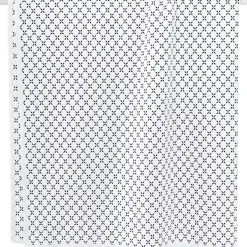 Embroidered Diamond Double Voile Quilt