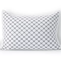 Embroidered Diamond Double Voile Quilt