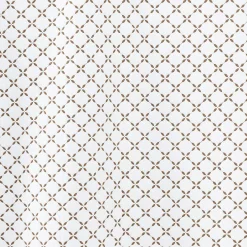 Embroidered Diamond Double Voile Quilt