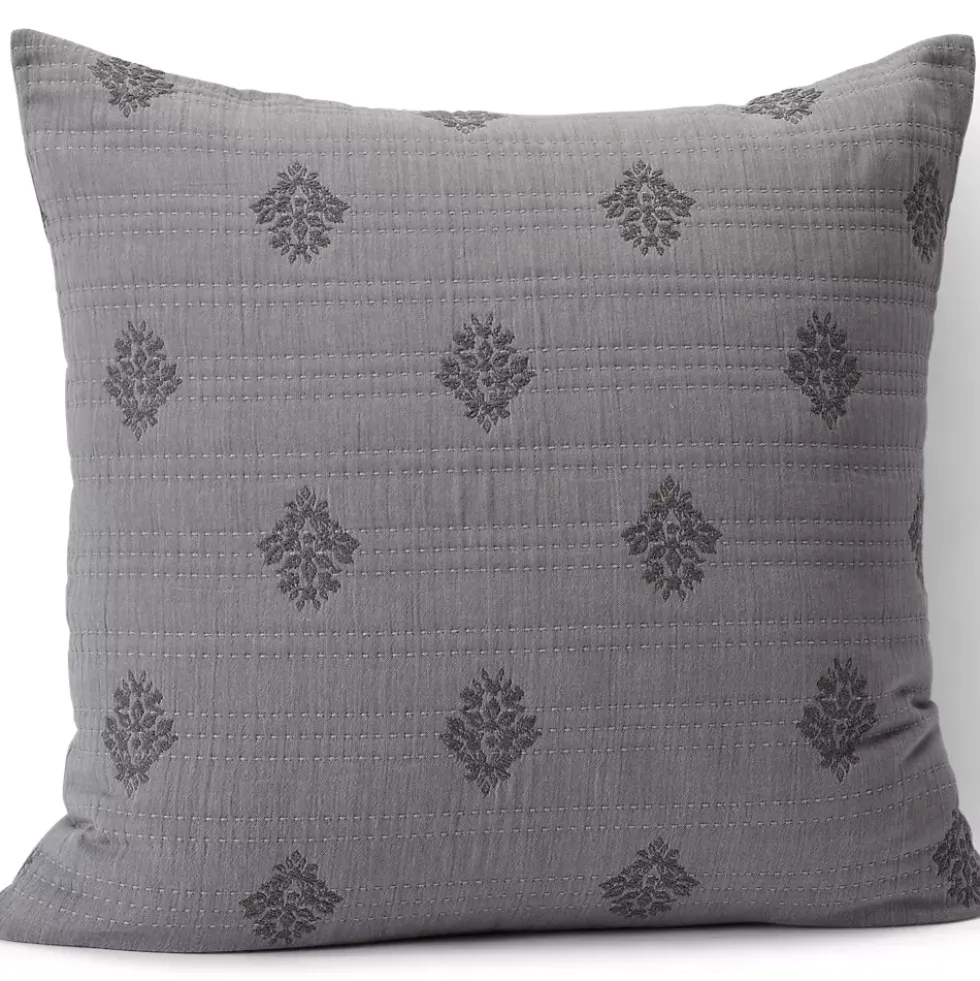 Embroidered Matelasse Bed Coverlet