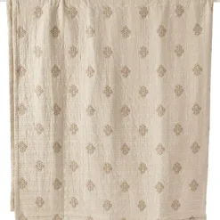 Embroidered Matelasse Bed Coverlet