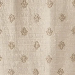 Embroidered Matelasse Bed Coverlet