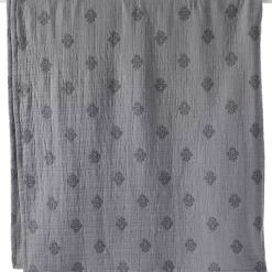 Embroidered Matelasse Bed Coverlet