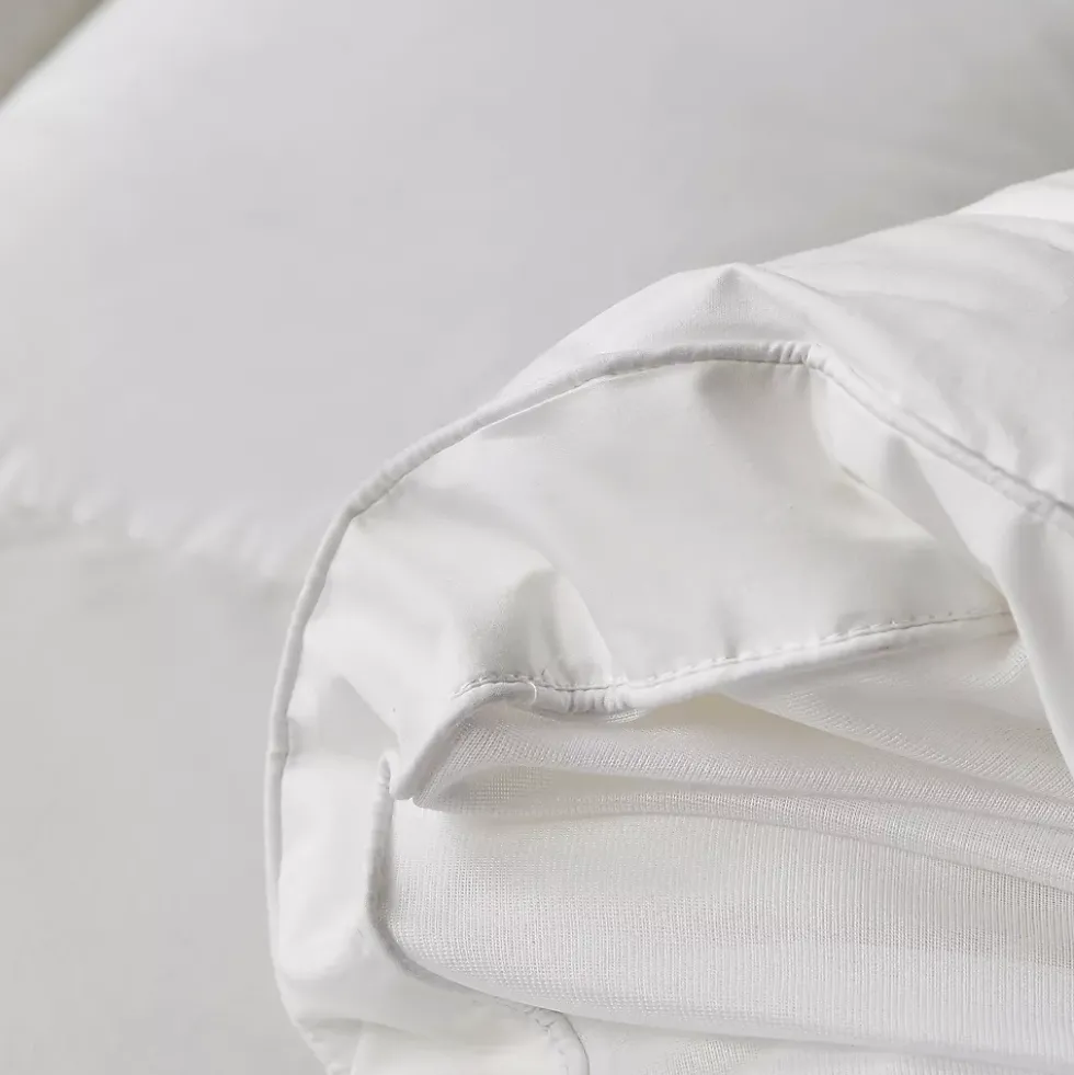 Farm to Home Organic Cotton 2" Gusseted Down Alternative Mattress Topper