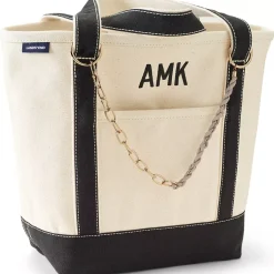 Faux Leather Link Mix Bag Chain