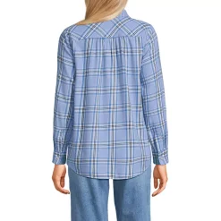 Flannel Boyfriend Long Sleeve Shirt