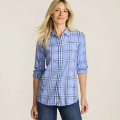 Flannel Boyfriend Long Sleeve Shirt