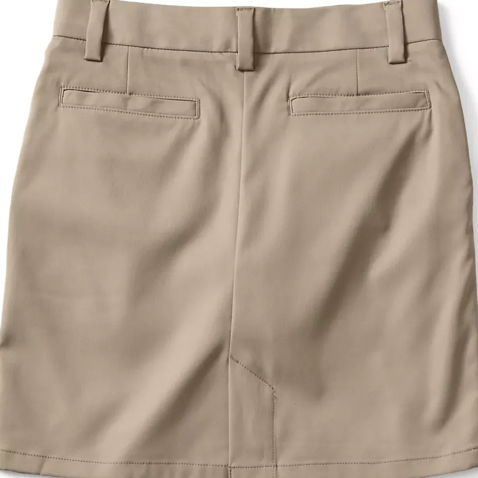 Girls Active Chino Skort Top of the Knee