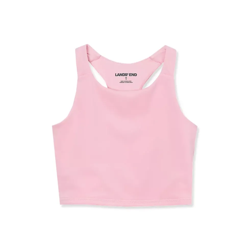 Girls Active Crop Tank