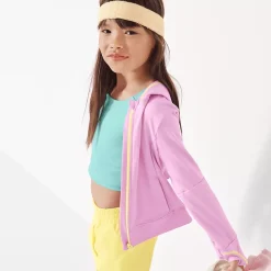 Girls Active Crop Tank