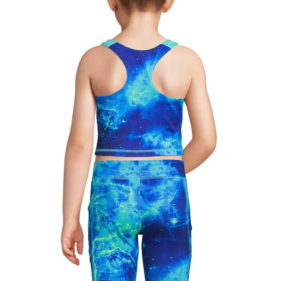 Girls Active Crop Tank Top