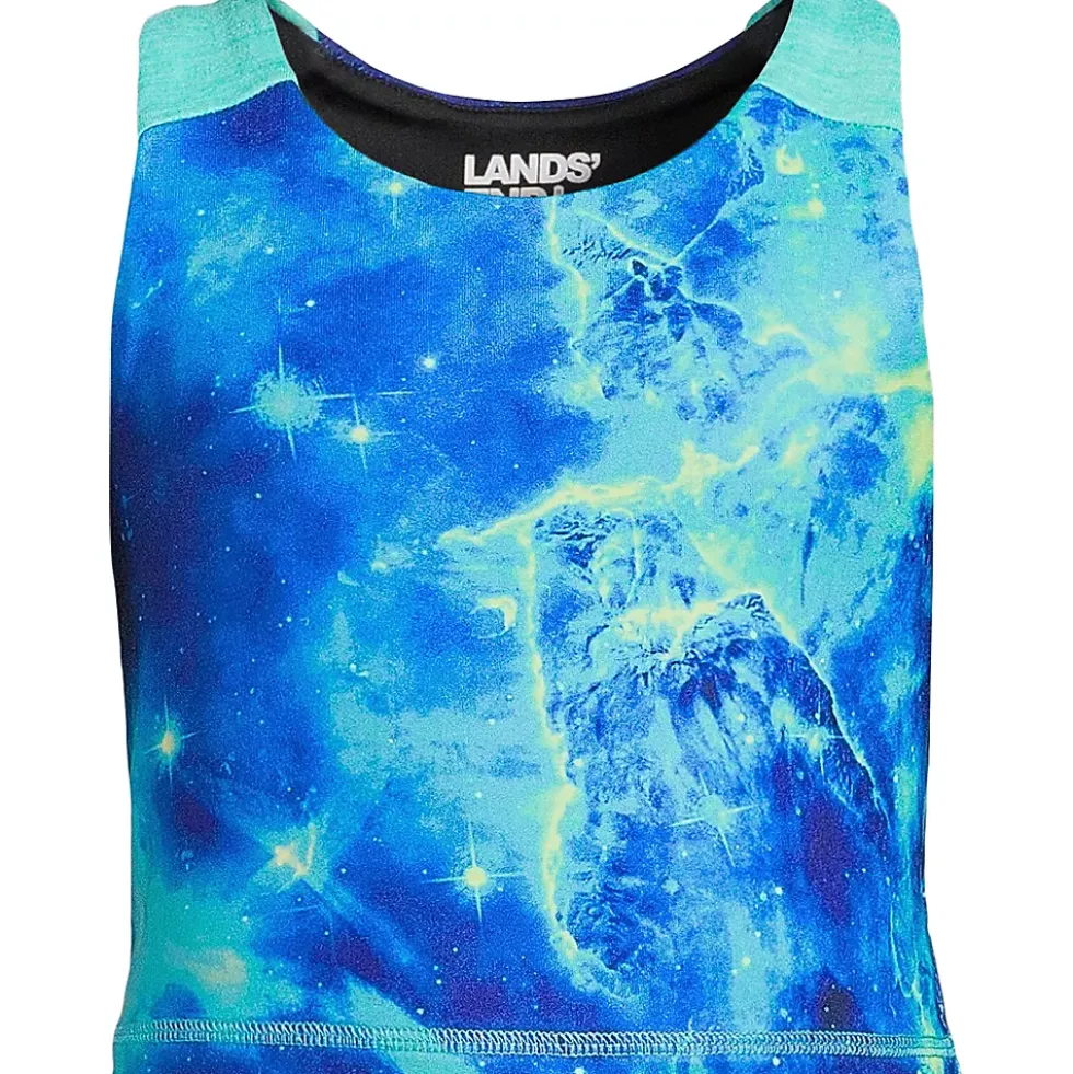 Girls Active Crop Tank Top