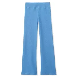 Girls Active Flare Ribbed Leggings