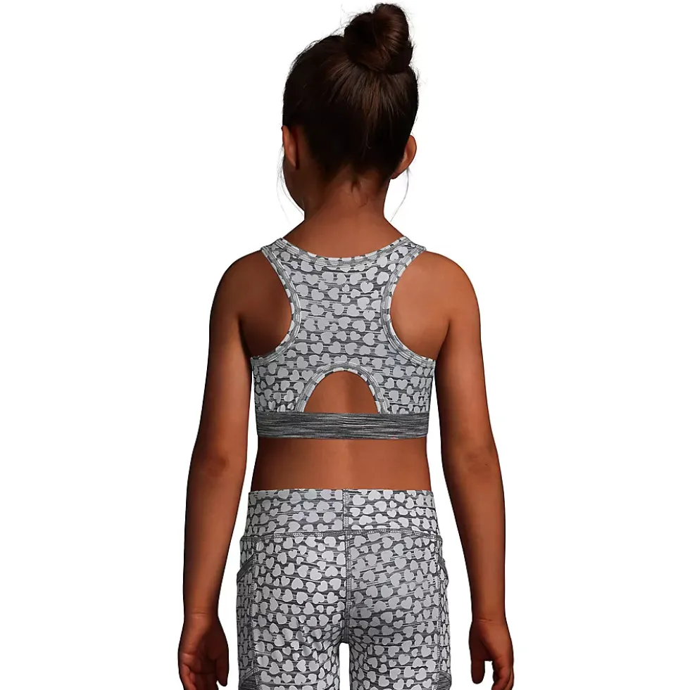Girls Active Pattern Sports Bra