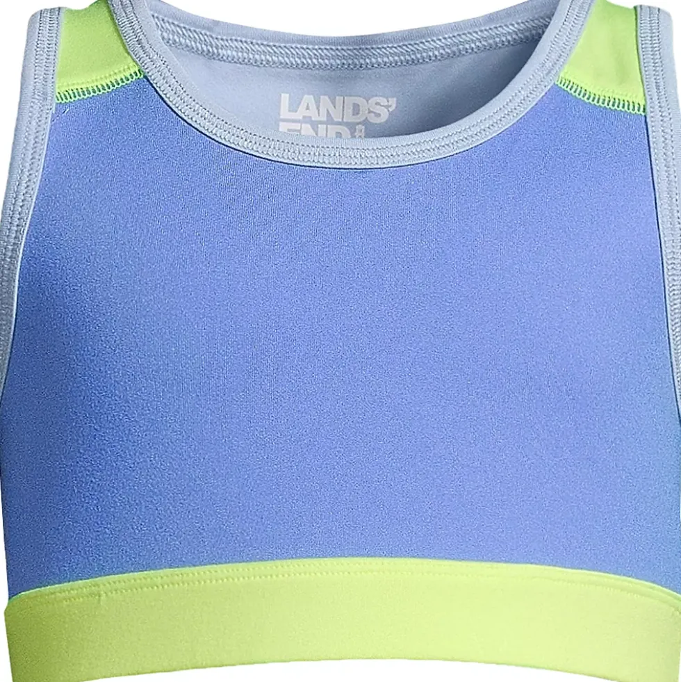 Girls Active Pattern Sports Bra