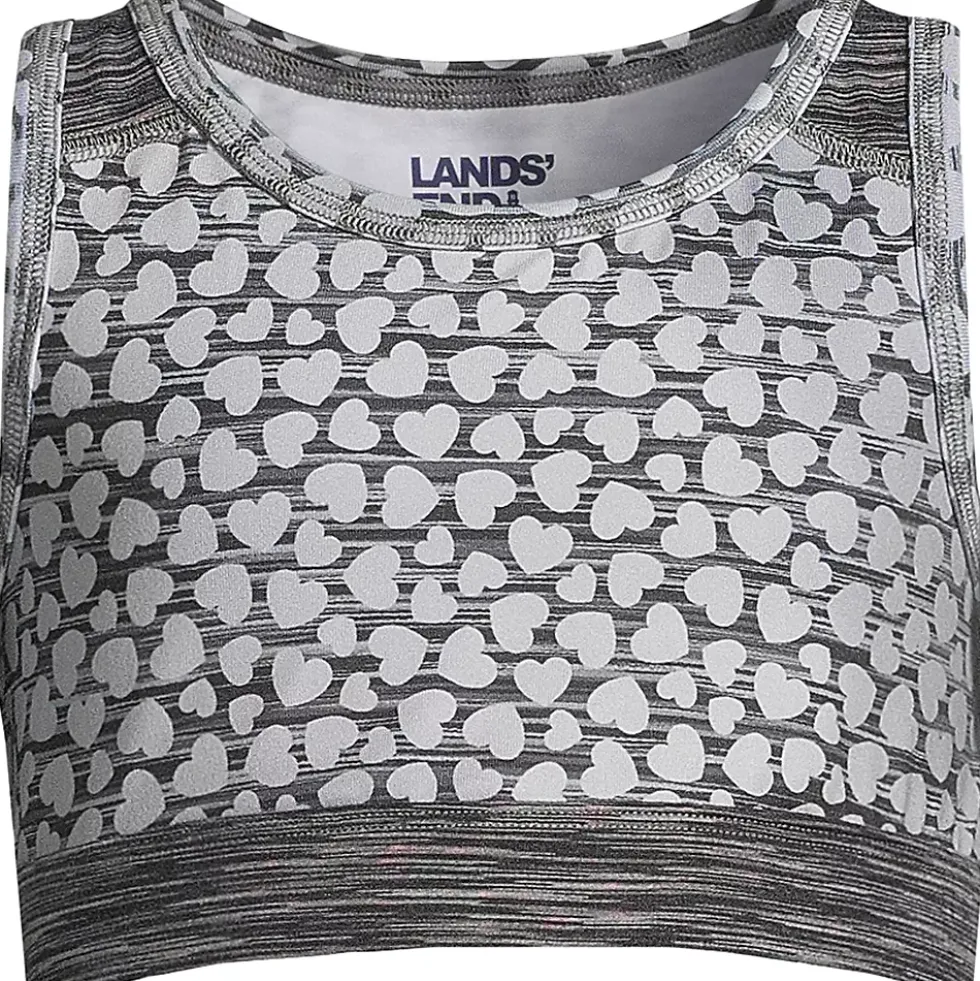Girls Active Pattern Sports Bra