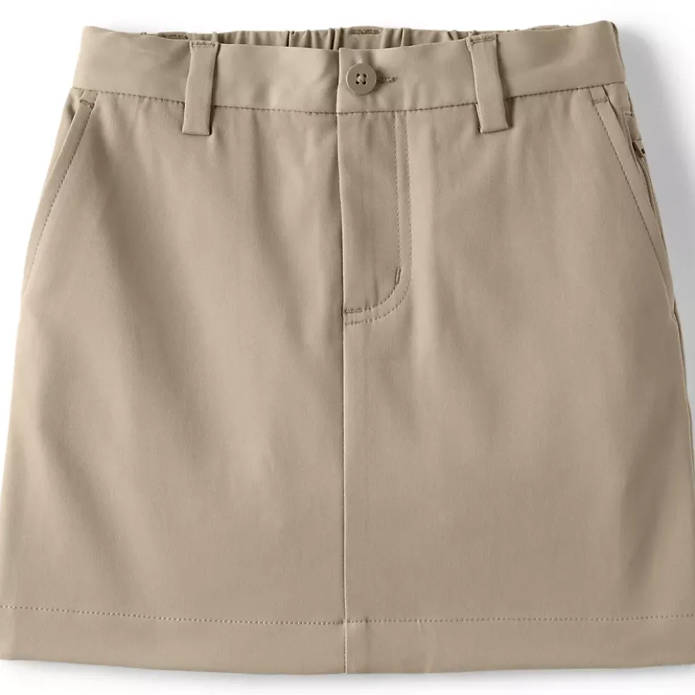 Girls Active Performance Chino Skort Top of the Knee