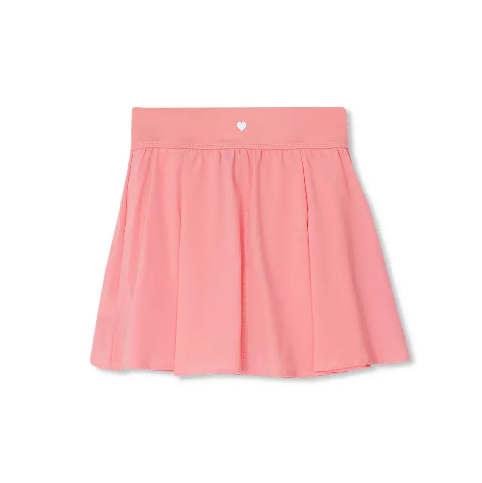 Girls Active Pleated Skort