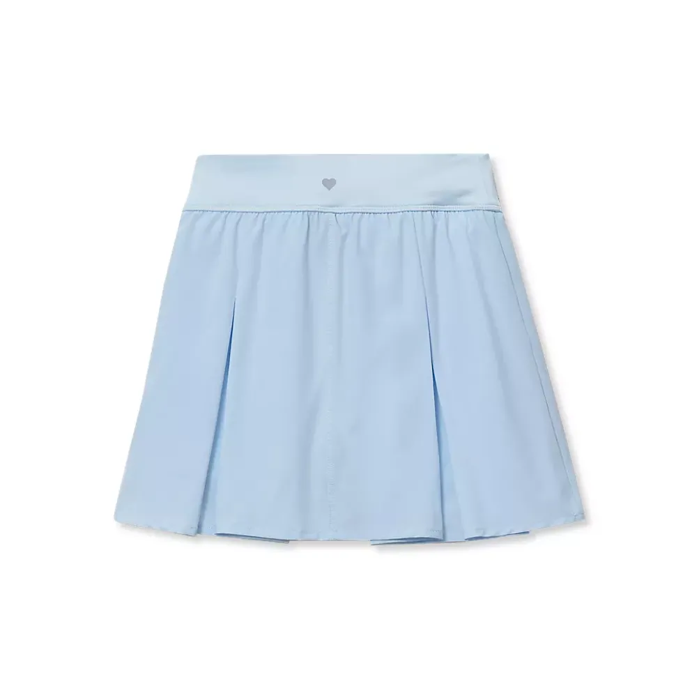 Girls Active Pleated Skort