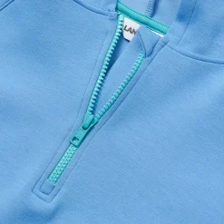 Girls Active Quarter Zip Sweatshirt