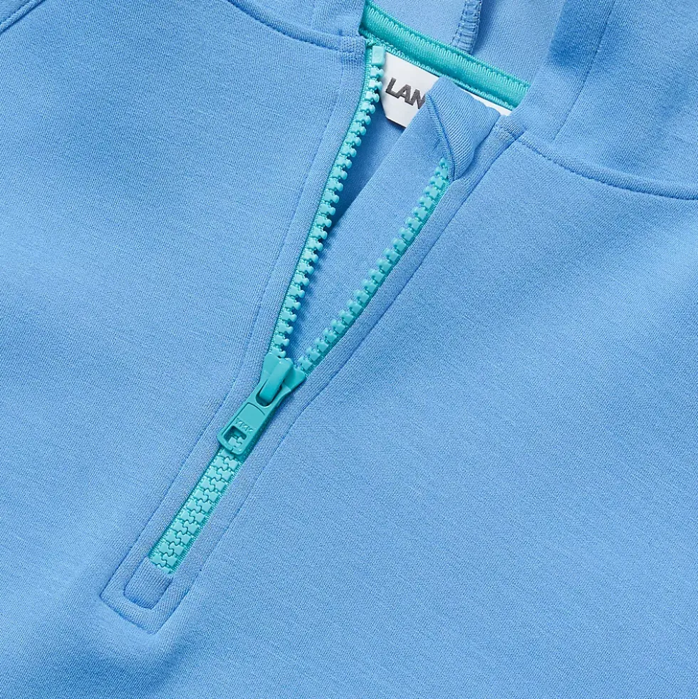 Girls Active Quarter Zip Sweatshirt